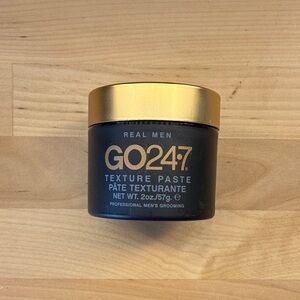 GO247 Texture Paste for Men - Black and Gold